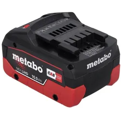 Metabo, Werkzeugakku + Ladegerät, LiHD Akkupack Set 3x 18 V 10,0 Ah CAS System ( 3x 625549000 ) (18 V)