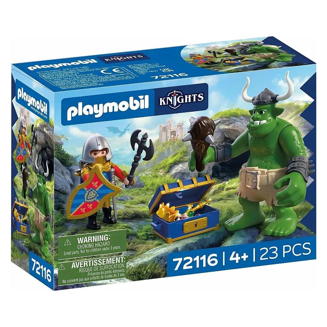 Playmobil Troll mit Löwenritterschatz (72116, Playmobil Knight Rider) (72116)