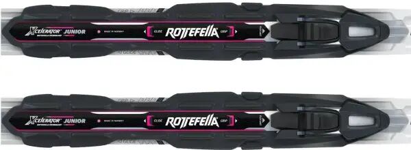Rottefella Xcelerator Junior Classic Bindings (Schwarz/Pink)