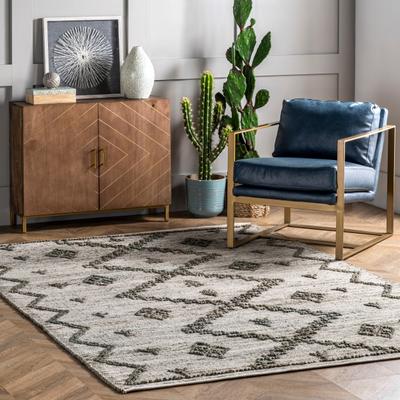 Nuloom Julianne Handmade High-Low Jute Moroccan Area Rug