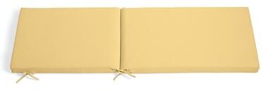 "78"" X 23"" Chaise Cushion - Knife-Edge, Knife Edge/Canary - Grandin Road"