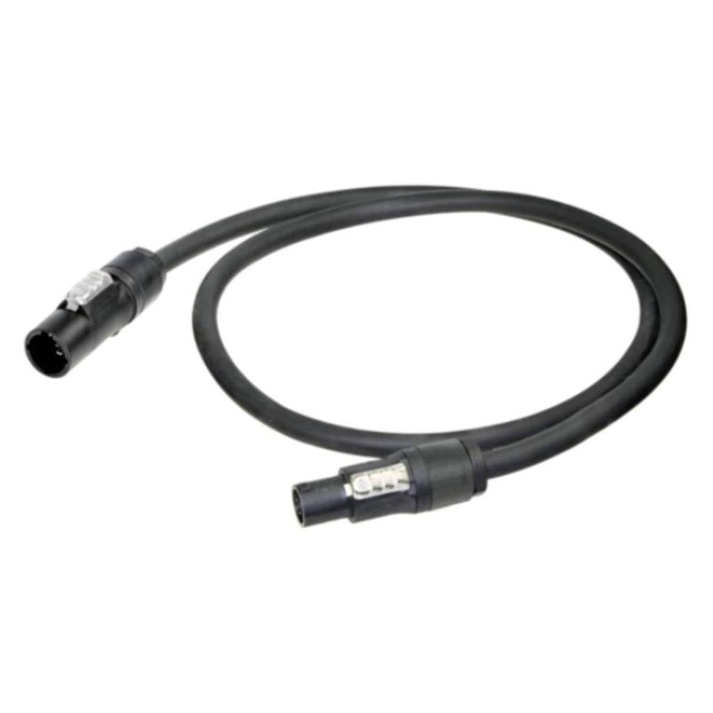 Neutrik 1027573 Strom Anschlusskabel Schwarz 10m (10 m) (1027573)