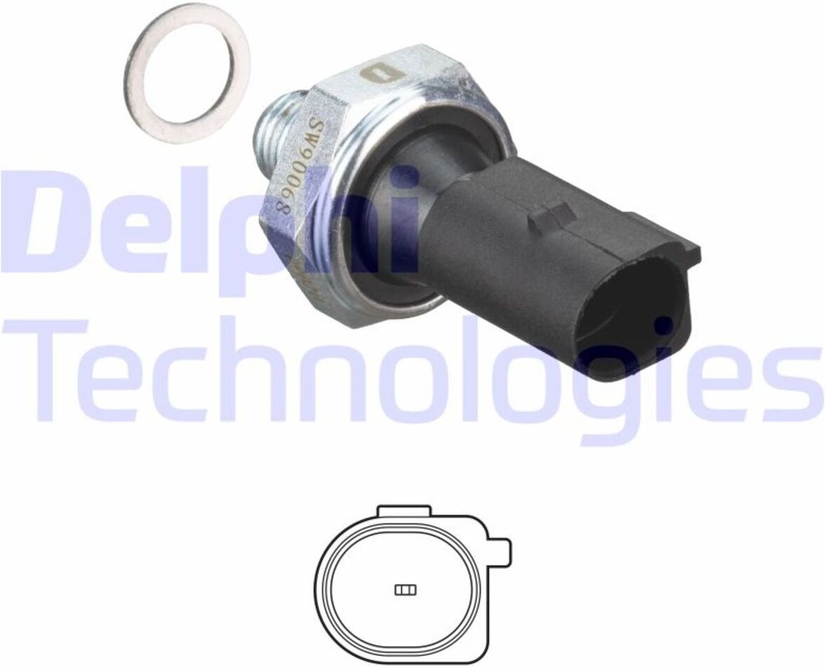 Delphi Sensore pressione olio SW90068