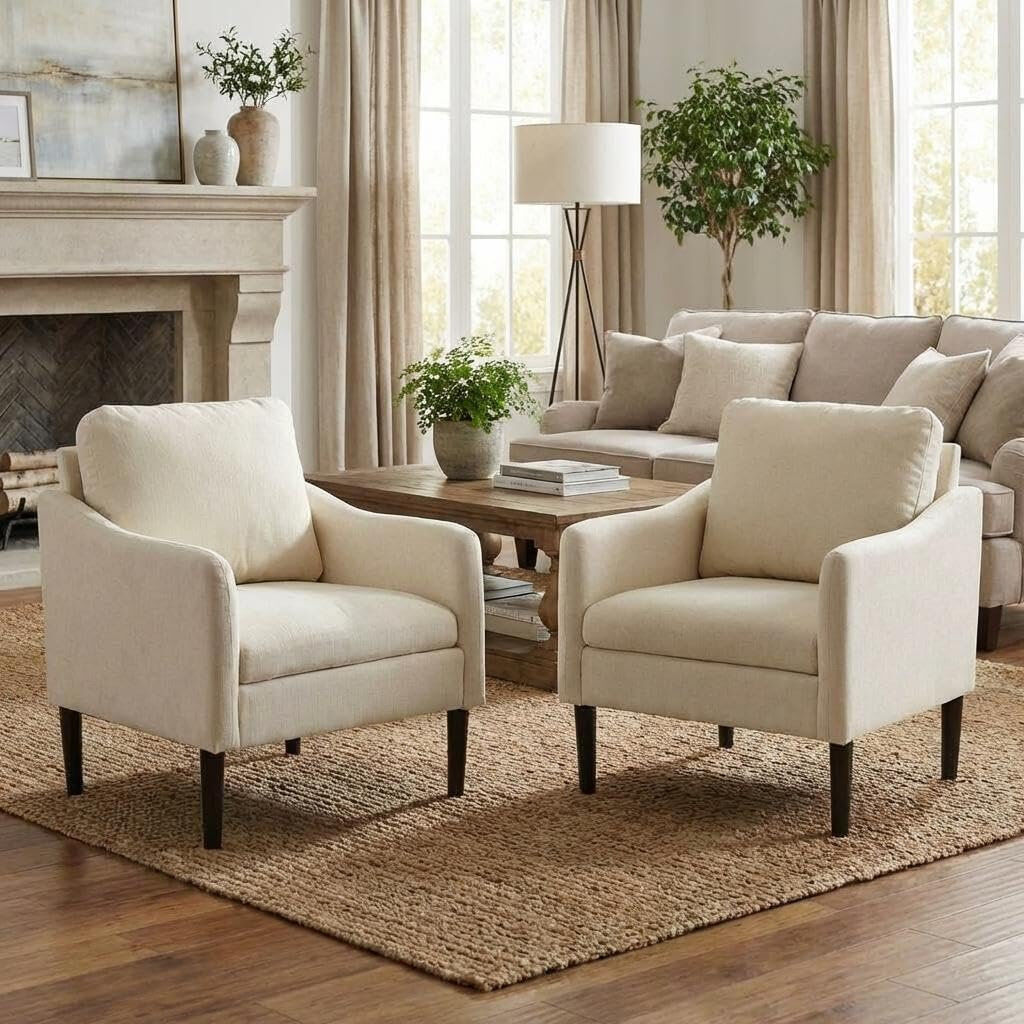 George Oliver Office Chair Beige/Beige 76.9cm W X 71.88cm D