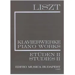 Klavierwerke Serie 1 Etüden Band 2 (broschiert), Fachbücher von Franz Liszt