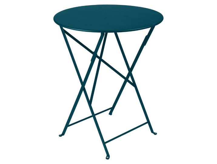 Bistro Tisch, Stahl, Ø 60 cm, Höhe 74 cm, Outdoor, Klassisch & Modern, Fermob