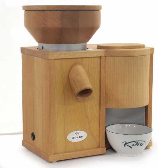 Komo Duett 100 1200g - Moulin à farine et floconneuse - Moteur de 360W