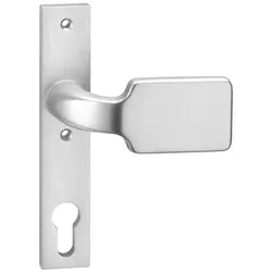 Knopfschild Luna 1317/1020, KS eck,PZ72,naturfarben,o. No.