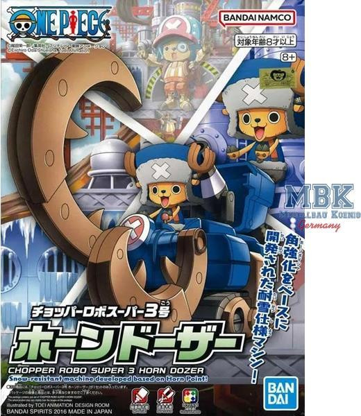 Bandai Chopper Robot Super 3 Horn Dozer One Piece