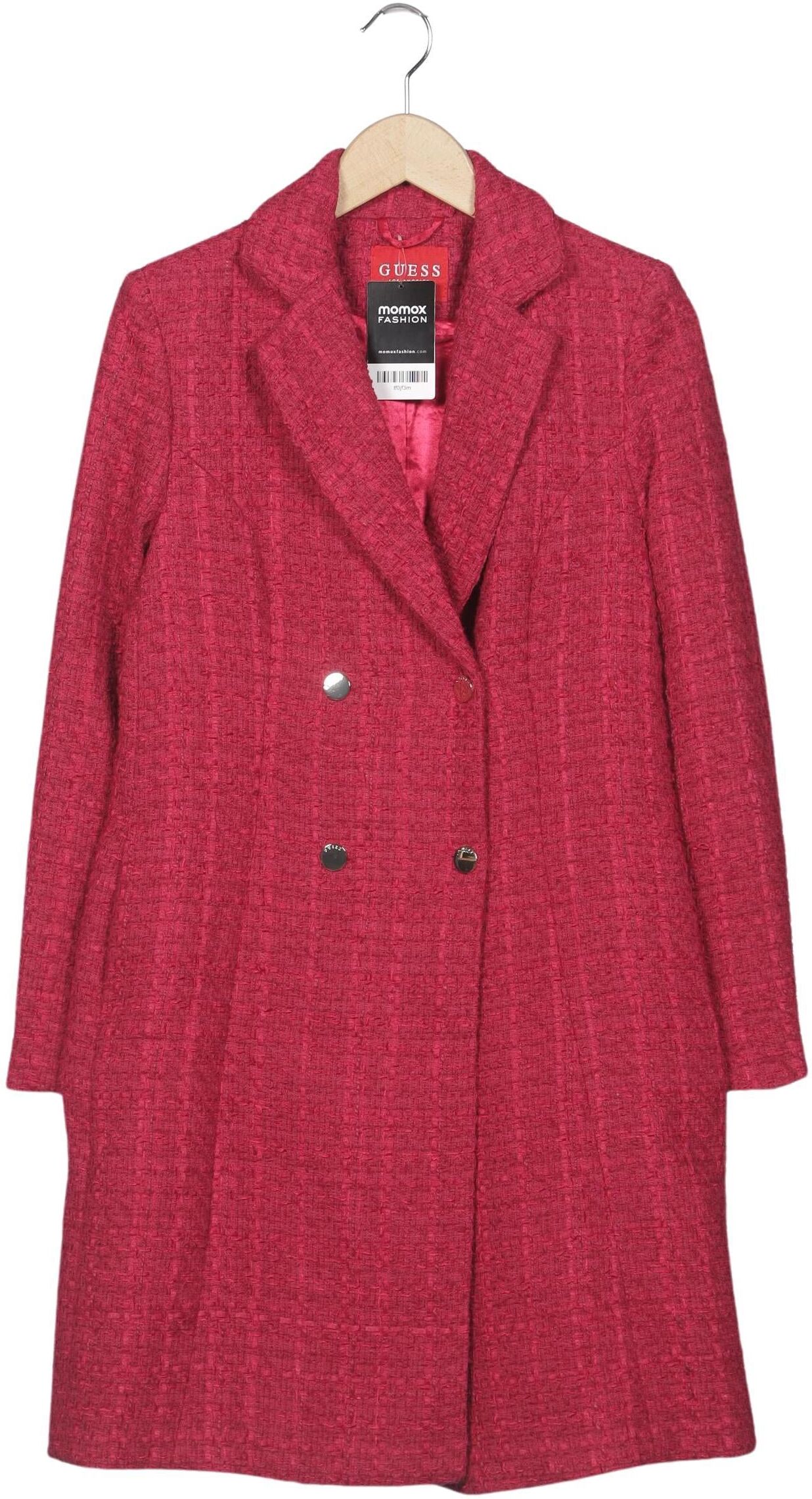 Guess Damen Mantel, Pink, Gr. XS, Synthetik - Second Hand