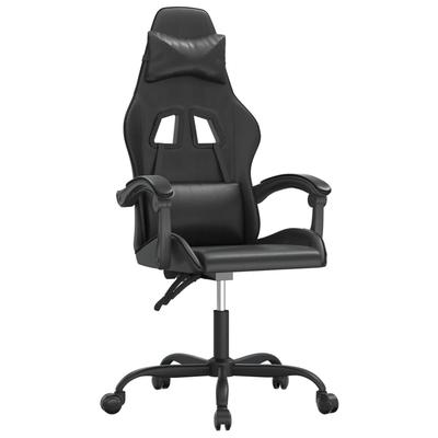 vidaXL Gaming-Stuhl Schwarz Kunstleder