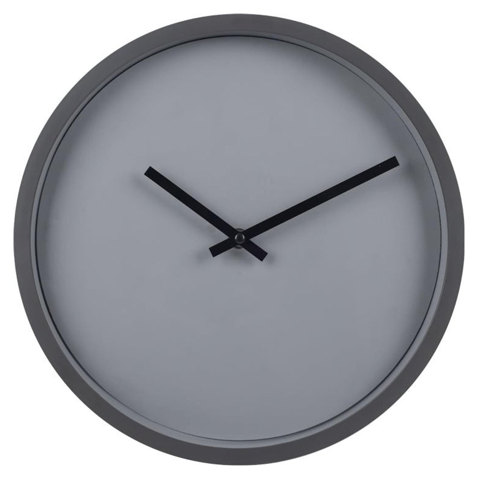 SensaHome Wandklok Berlin – Ronde wandklok in Scandinavische stijl – Grijs – Ø30 cm