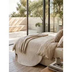 Teppich rund Outdoor Outdoor Creme Ø 200 cm - ENGADIN   Kadima Design