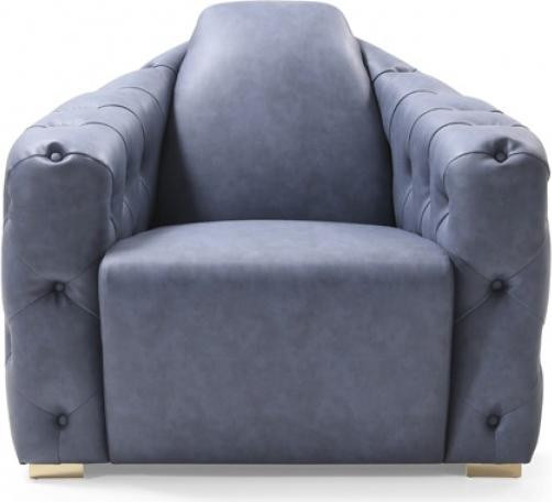 Chesterfield Sofa Set met 2x Eenzitter Couch in Italiaanse Stijl