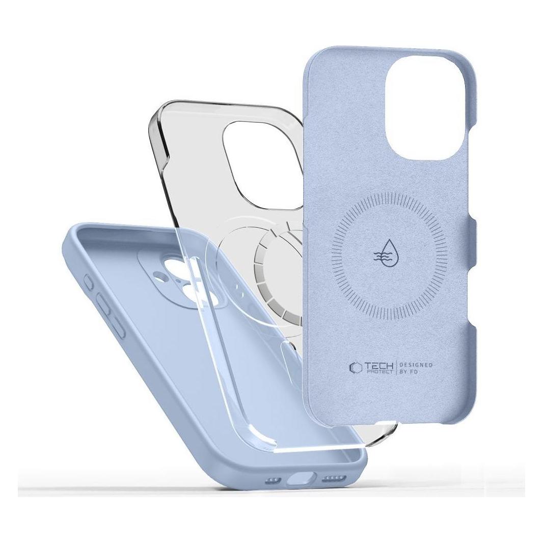 Tech-Protect Silikon Magsafe Iphone 17 Nebelblau (Apple iPhone 17) (203382)