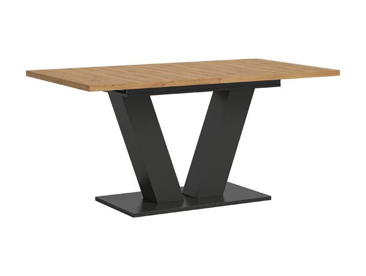 Newroom Esstisch Grau 76 cm, Esstisch Artisan Eiche Grau Esszimmertisch Tisch Modern Zeitlos Kü...