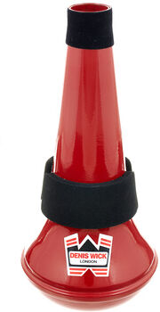 Denis Wick DW5582 Trombone Travel Mute Rot