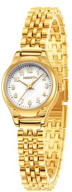 Fusion Finds Elegant Women's Quartz Watch Compact Dress Watch For Everyday & Special Occasions gold