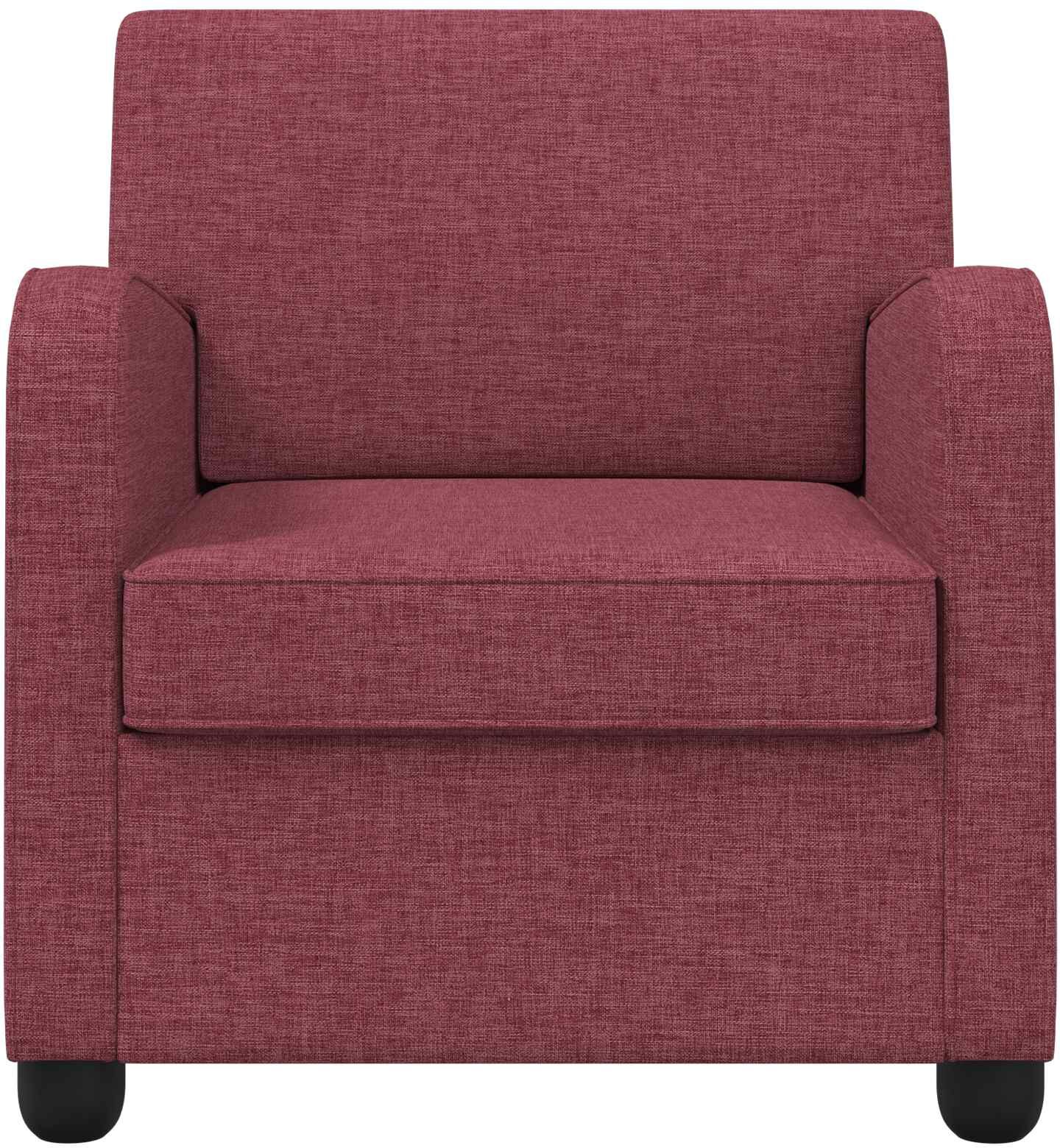vidaXL Fauteuil Bordeaux Tissu