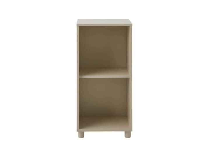 Étagère 2 cases effet bois clair h81
