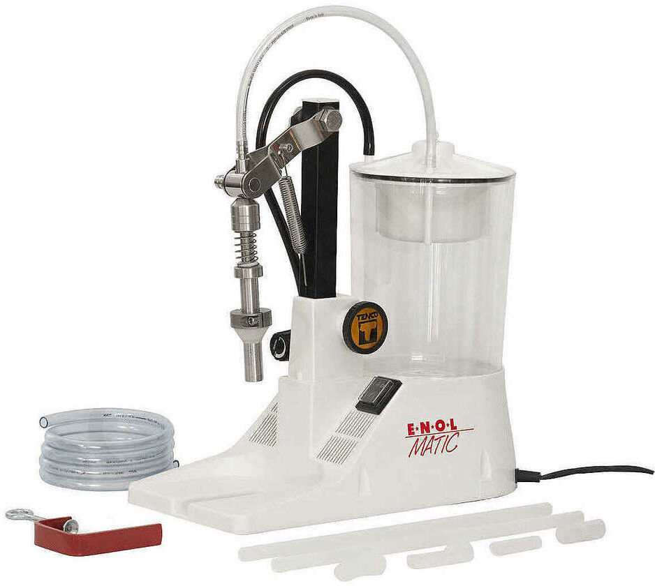 Tenco Remplisseuse Enolmatic pour huile avec bec en acier inoxydab