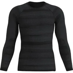 LÖFFLER Herren Unterhemd M SHIRT L/S TRANSTEX HYBRID, Größe 54 in Schwarz Schwarz
