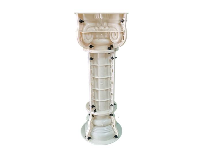Colonne ronde réutilisable pour cérémonie de mariage, moule en béton de gypse, décoration de fête, piédestal de fleur, siège, 80x15cm, 31,5x5,9 po