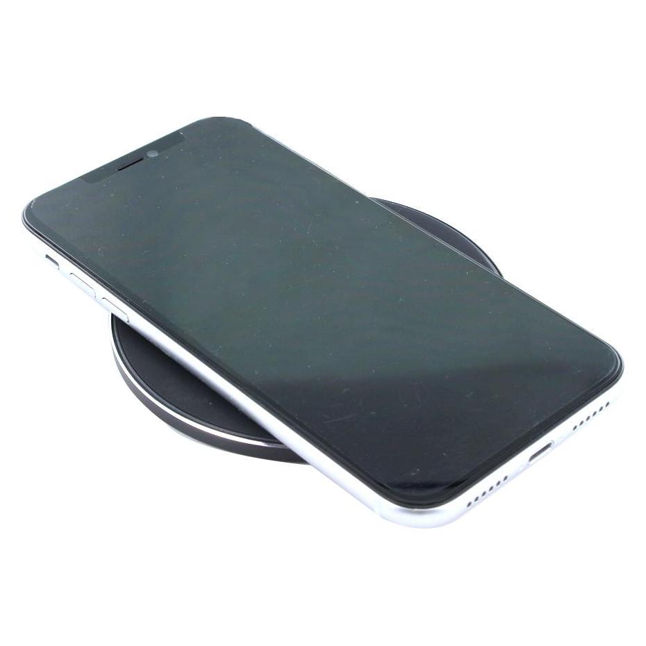 cyoo Basic Wireless Lade Pad - Weiss - Ladegerät Qi Standard induktiv Kabellos (CY122097)