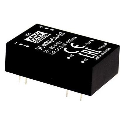 MeanWell DC/DCWandlerModule Serie SCWN06 Case Single Output 1 geregelt (SCWN06A-05)