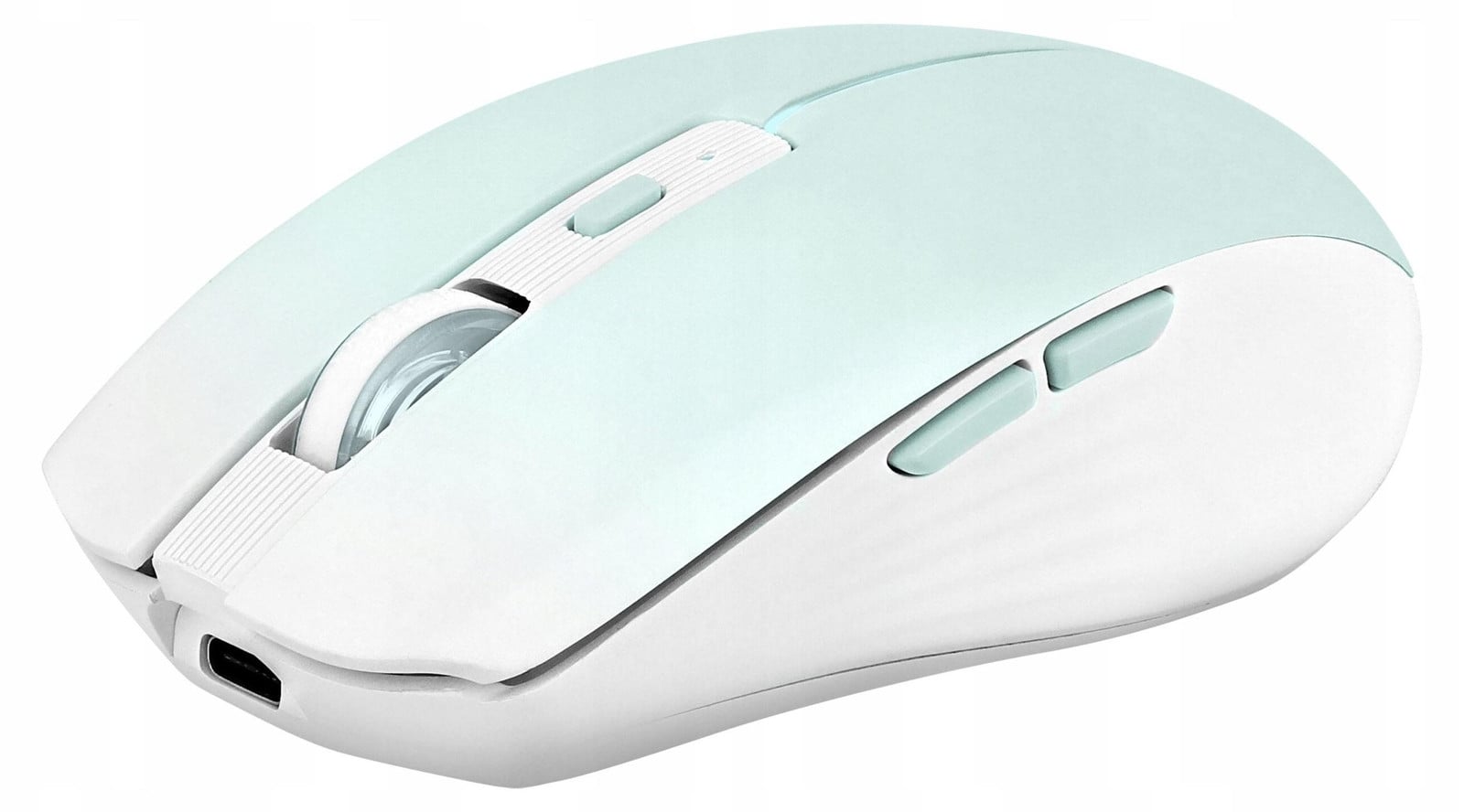 Tnb MWGRADIENTBL Draadloze Computermuis voor Rechtshandigen, Bluetooth en USB Type-C, 1600 DPI, Wit