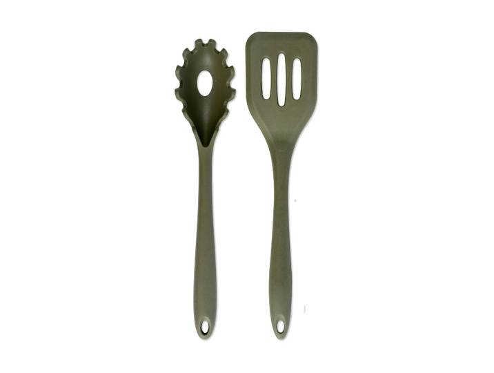 Sagaform Ustensiles de cuisine Daniel 2 pièces Vert