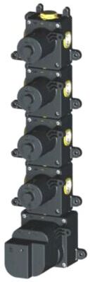 Herzbach Logic XL 4 Unterputz-Universal-Thermostat-Modul 11.240000.1.09 für 4 Verbraucher, mit Logic-Thermoelement