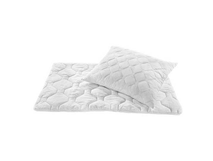 Boxxx Bettenset, Weiss, Textil, Füllung: Polyester, 160x210 cm, Textiles Vertrauen - Oeko-Tex®, für Hausstauballergiker geeignet, Heimtextilien, Kopfkissen & Duvets