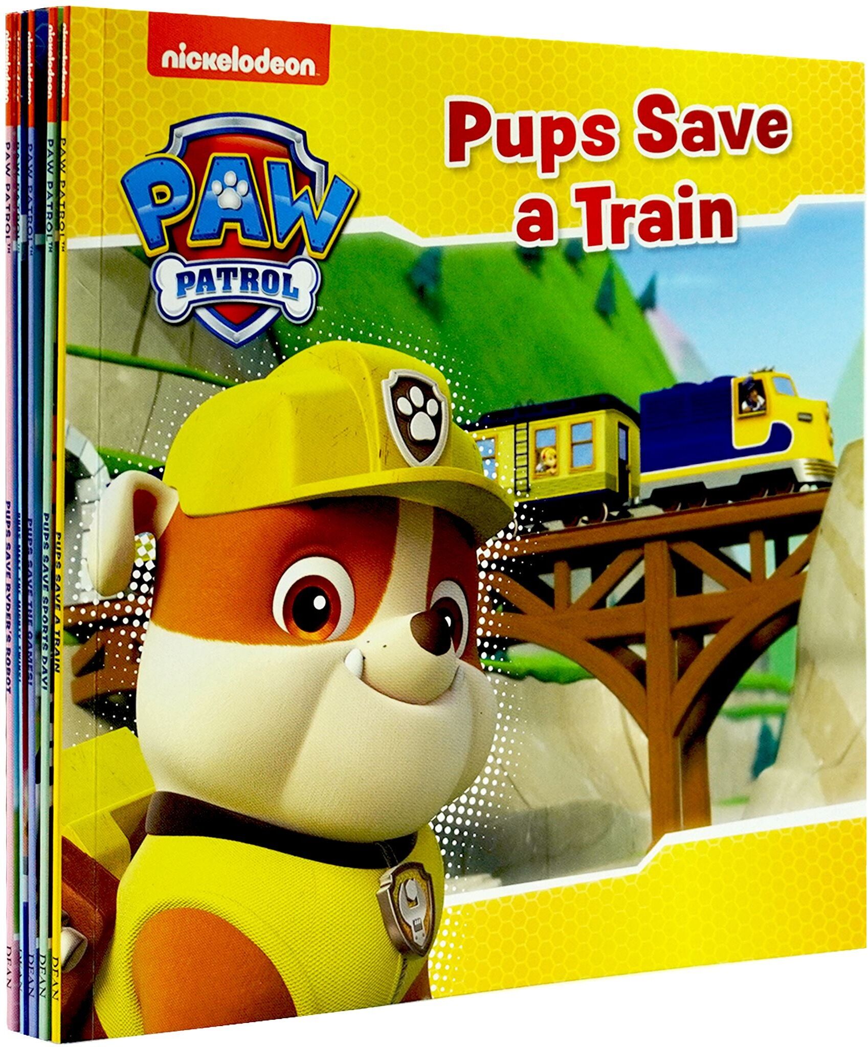 Nickelodeon PAW Patrol Pups Collection 5 Books Set - Ages 2-5 - Paperback Dean