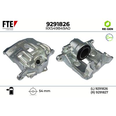 FTE Bremssattel 9291826 Vorderachse links für VW
