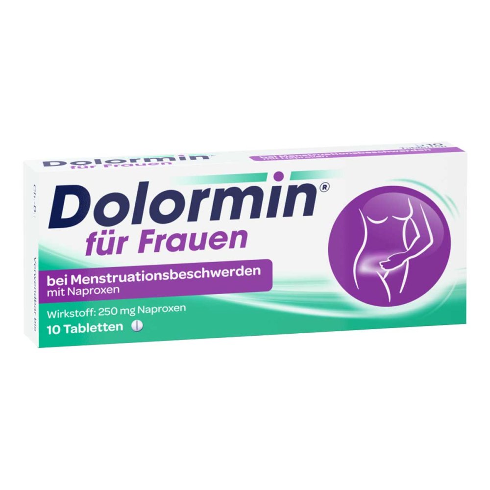 Kenvue Germany GmbH (OTC) Dolormin für Frauen bei Regelschmerzen mit Naproxen 02434116