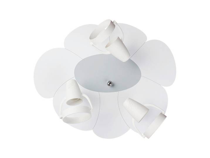 Kinderdeckenleuchte Blume, Grau, Kunststoff, Blume, 33x16x39 cm, Lampen & Leuchten, Innenbeleuchtung, Kinderzimmerlampen, Kinderdeckenleuchten