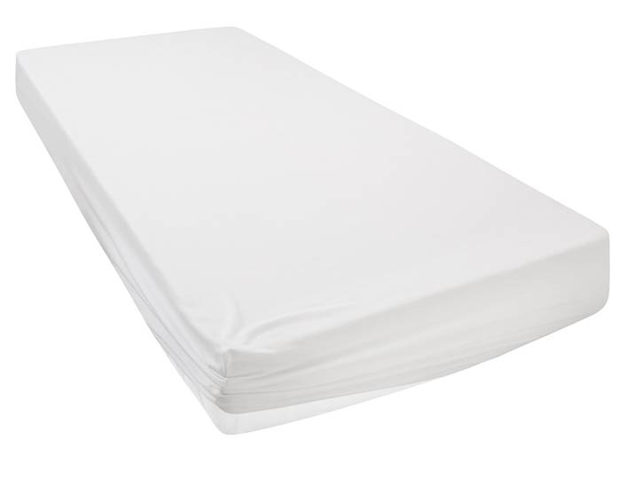 Spannbettlaken GOODPRODUCT Physalis Basic und PREMIUM Qualität, 100% Baumwolle, Jersey und Biber , weiss (weiß), B:200cm L:200cm, Biber, Obermaterial: 100% Baumwolle, Bettlaken, Spannbettlaken, Bettlaken für Matratzen bis 18 cm Höhe, Spannbetttuch, Laken