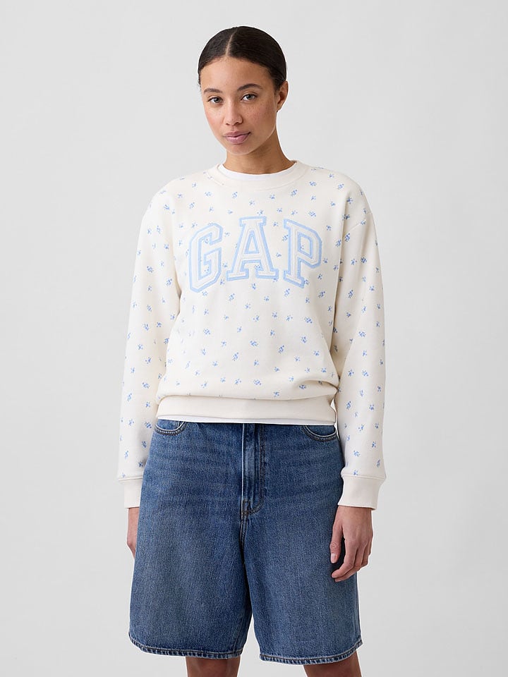 GAP Sweatshirt in Creme - S