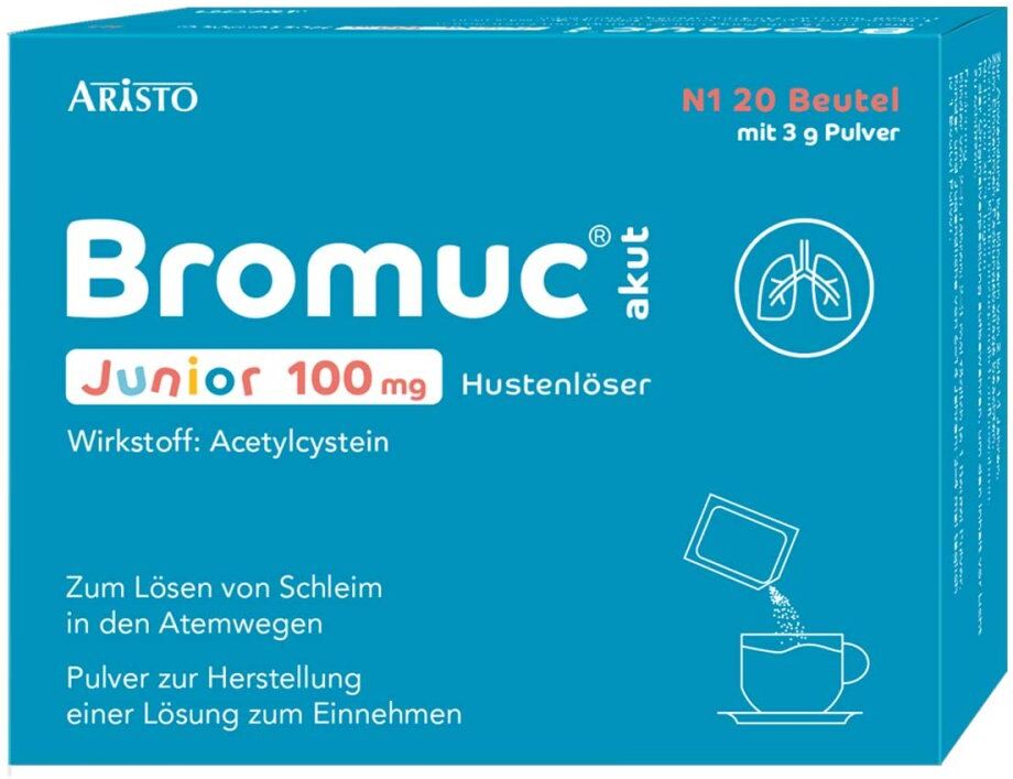 Bromuc akut Junior 100mg Hustenlöser