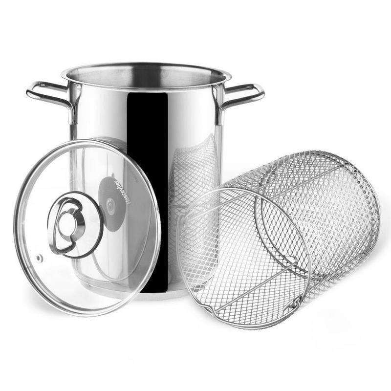ORION Spargelpann met pasta-inzetstuk, 4,2 liter