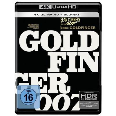 James Bond - Goldfinger (4K Ultra HD) + (Blu-ray), Blu-ray 4K