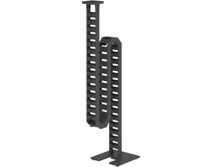 Kabelkanal Office schwarz B 5 T 2 H 132 cm - Kabelkanal