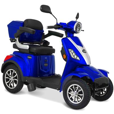 Elektromobil ROLEKTRO "Rolektro E-Quad 25 V.2-R31 Bleigel", blau, ElektromobileB:71cm H:142cm L:171cm, B:71cm H:142cm L:171cm