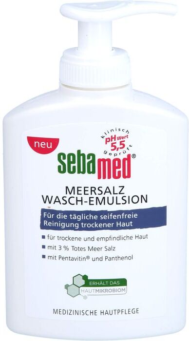Sebapharma GmbH & Co. KG SEBAMED Meersalz Wasch-Emulsion 200 ml