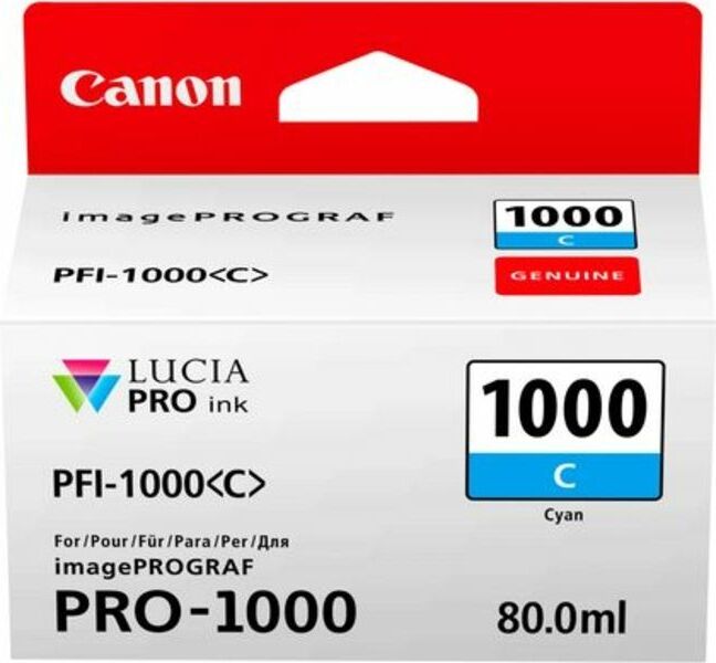 Canon PFI-1000C - Cyan - Druckerpatrone