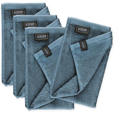 Gaestehandtuecher "Sense", blau, B:30cm L:50cm, Frottee, Obermaterial: 100% Baumwolle, SCHÖNER WOHNEN-KOLLEKTION, Handtücher, mit Velourborte, hautschmeichelnde Airtouch Qualität, super weich