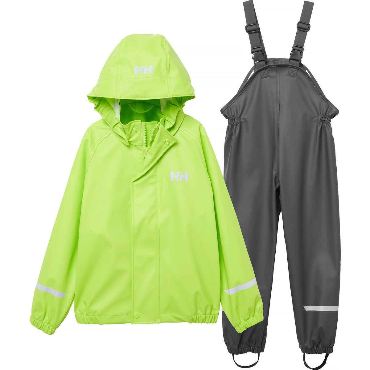 Helly Hansen Kids' Bergen 2.0 PU Rain Set thunder grey (831) 3 40510_831-3