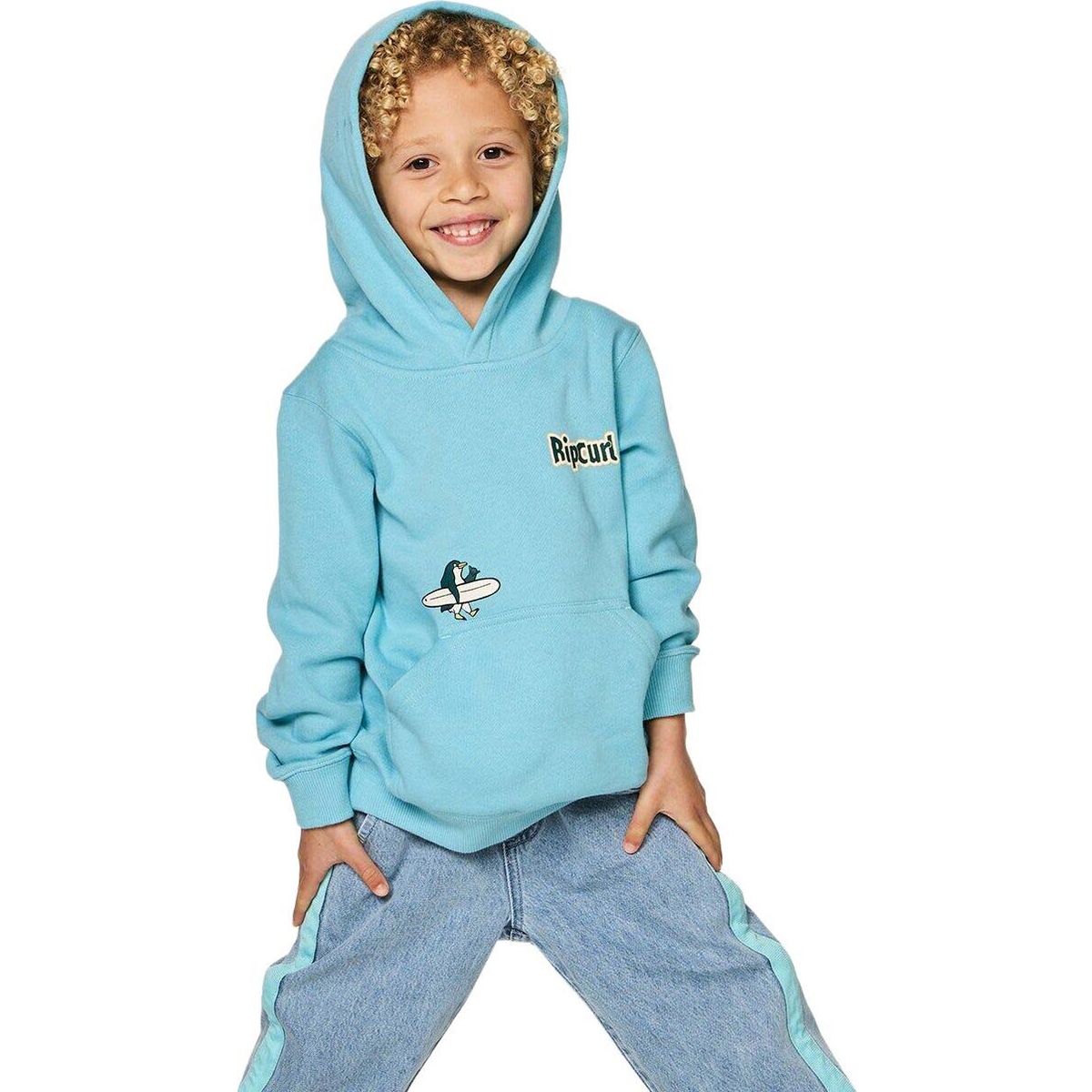 RipCurl Paddle OUT ART Hood-boy wave pool (2917) 5-6 01RTFL-2917-5-6