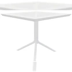 CLP Tisch Lenval 80x80 cm weiß